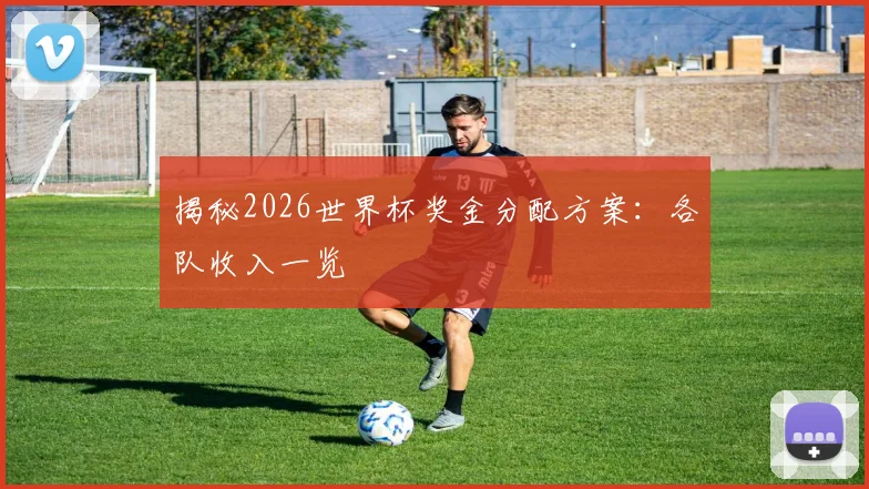 揭秘2026世界杯奖金分配方案:各队收入一览